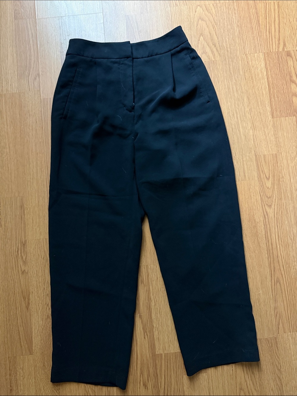 Wilfred Black High-Waist Tailored Trousers